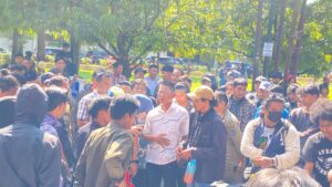 Temui Aksi HPMM, Abdul Rahman Pastikan DPRD Sulsel Tindak Lanjuti Isu Tambang Lewat RDPU