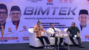 Bimtek Aleg PKS Sulsel Hari Kedua: Bahas Grand Alignment Bersama Agung Budi Mardono