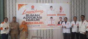 PKS Sulsel Launching Rumah Advokasi Hukum di Jeneponto untuk Amankan Hak Masyarakat