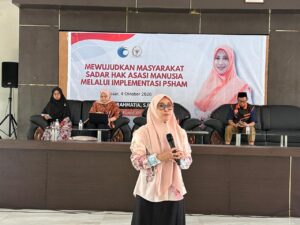 Wujudkan Masyarakat Sadar Hukum, Anggota DPR RI Meity Rahmatia Gelar Sosialisasi P5HAM di Makassar